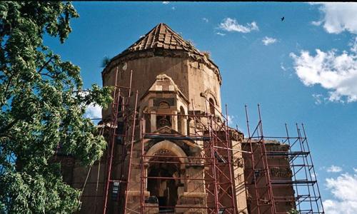 Restoration of Akhtamar Church  fotoğrafı
