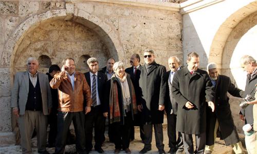 The Restoration Project of the Historical Fountains in the Village of Habab fotoğrafı